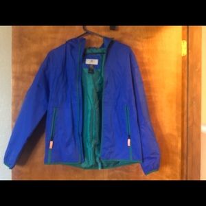 Worn less than 3 times boys raincoat